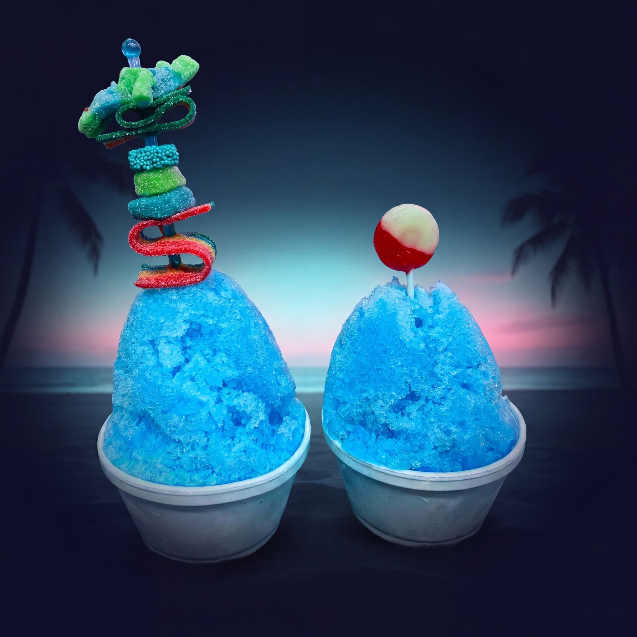 Blue Hawaiian Shaved Ice