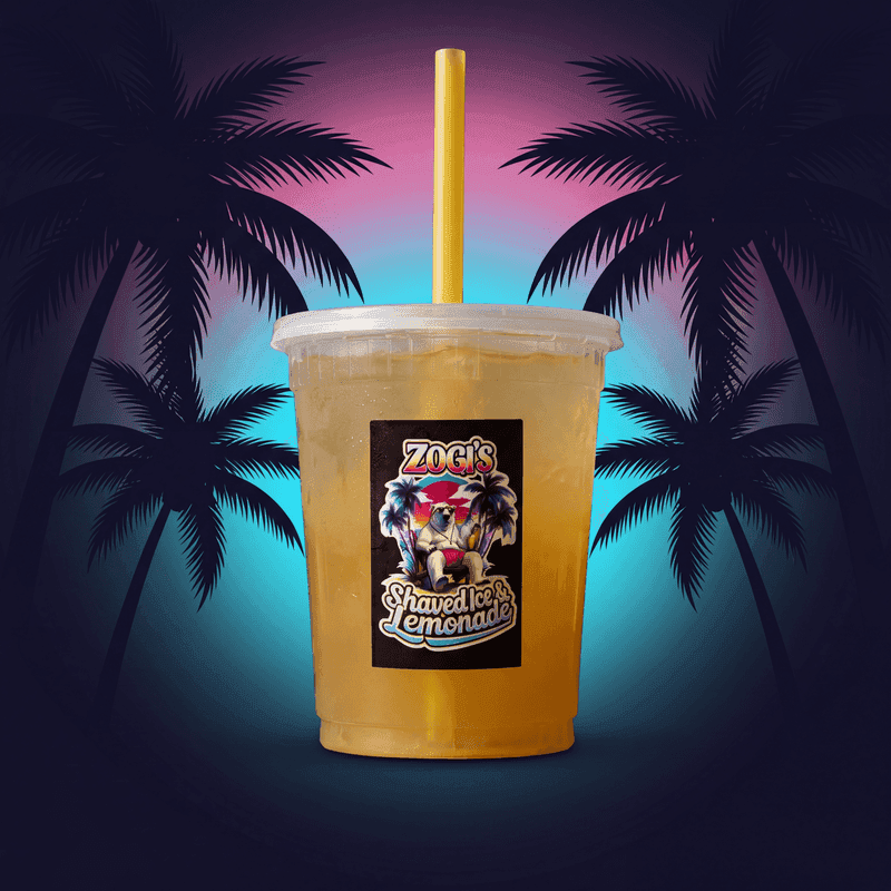 Classic Fresh Lemonade from Zogi's Shaved Ice & Lemonade — Hand-squeezed lemons with just the right amount of sweetness